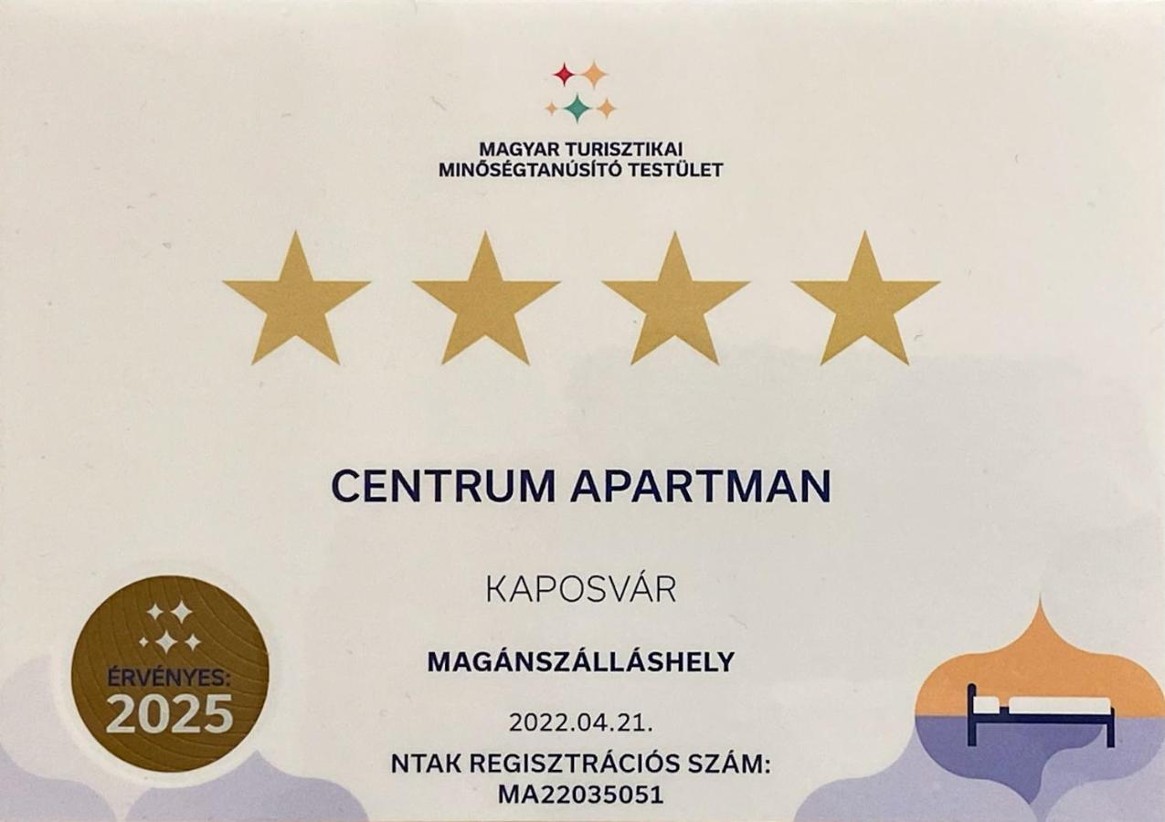 Centrum Apartman Kaposvár Kültér fotó